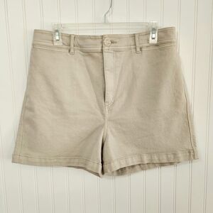 Loft | Classic Cotton Khaki Shorts Size 30/10